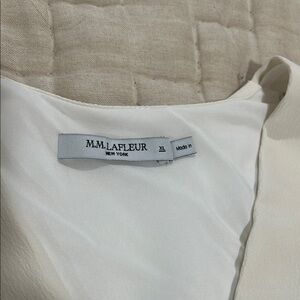 MM Lafleur Elegant Cream Blouse